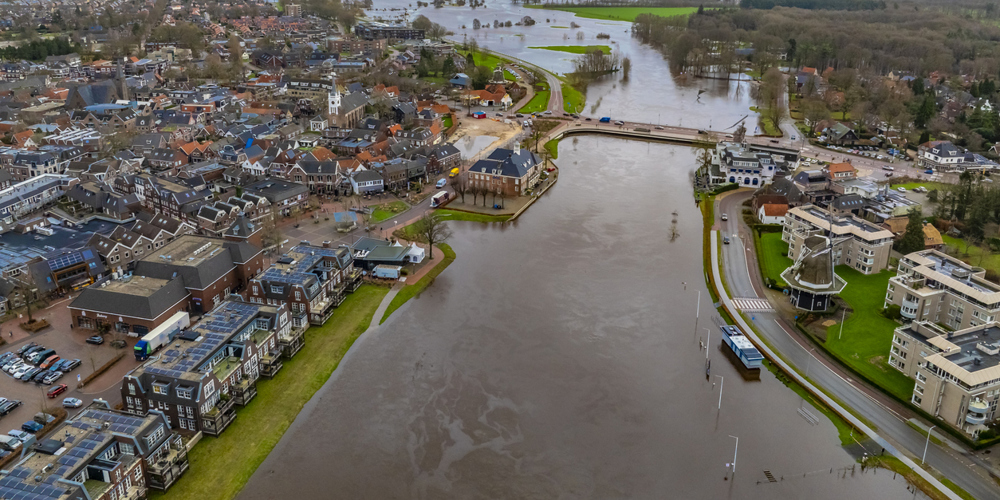 Stadsgezicht van Ommen